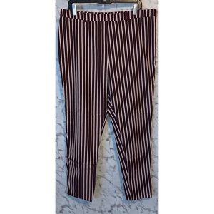 🥀Plus size pin striped dress pants